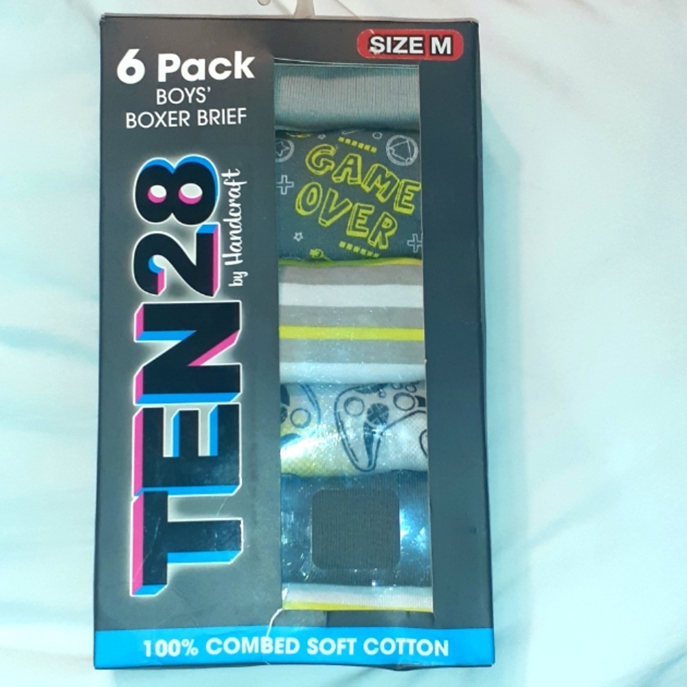 TEN28 by Handcraft 6pk boys' boxer briefs